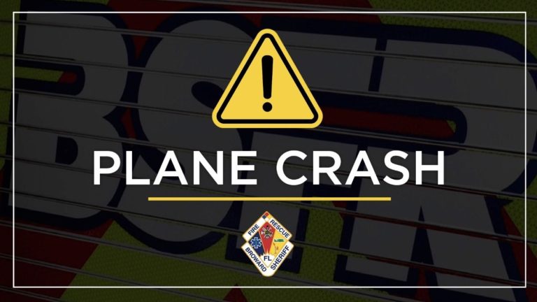 Avioneta se estrella en Florida y deja dos víctimas mortales