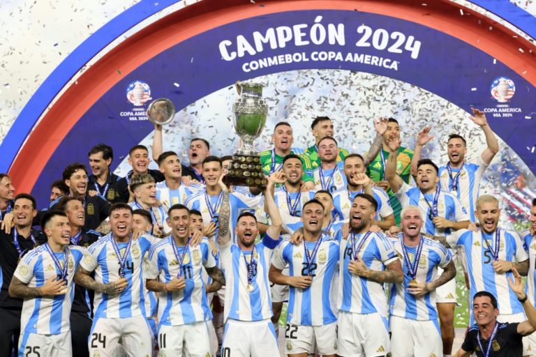 Argentina fue seleccionada como mejor equipo del año 2024