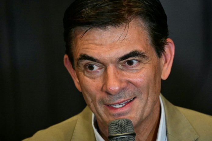 El presidente electo de Bolivia, Rodrigo Paz, el 20 de octubre de 2025 en La Paz. AFP