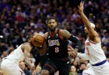 Paul George, alero de los Sixers, es suspendido 25 partidos por dopaje