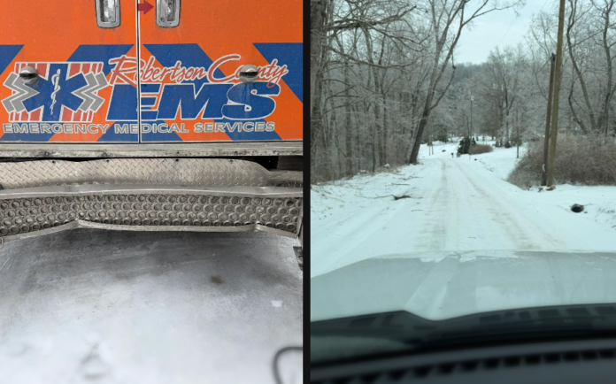 Edgar Dillard Road (Courtesy: Robertson County EMS)