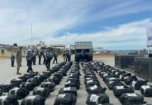 México y EEUU incautan cocaína en una «operación coordinada» en el Pacífico