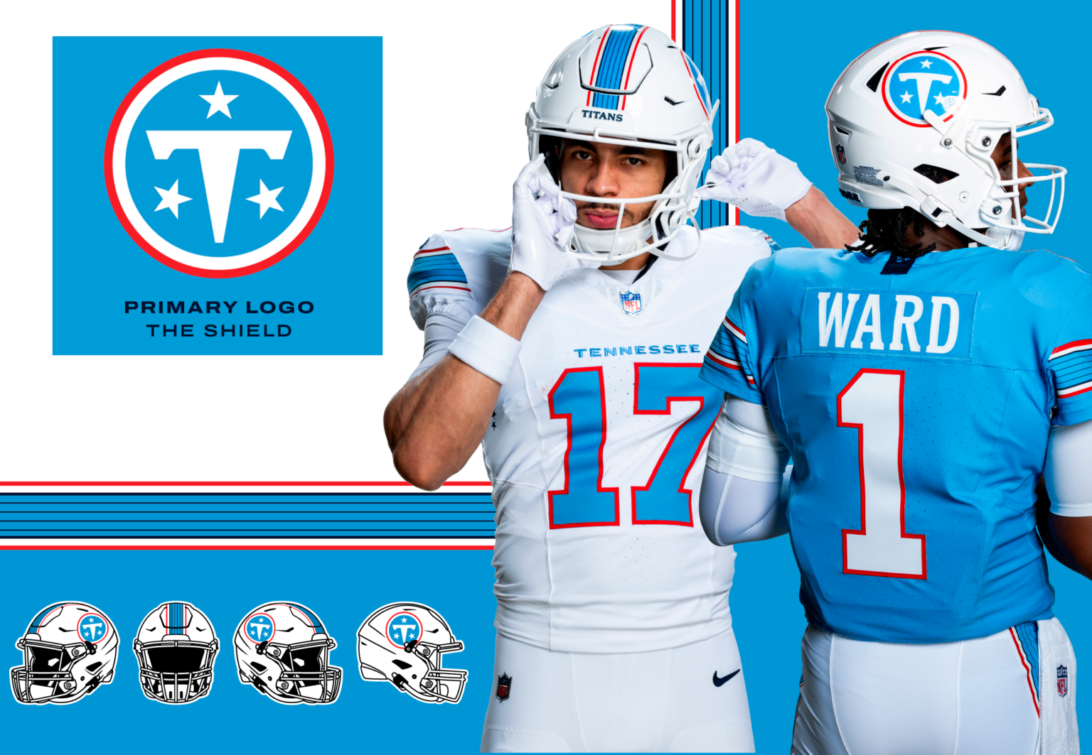 Los Titans revelan su nuevo logotipo y uniformes! - Nashville Noticias