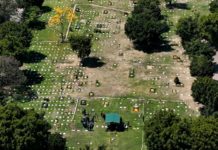 Flores anónimas, música y militares en el funeral del capo mexicano «El Mencho»