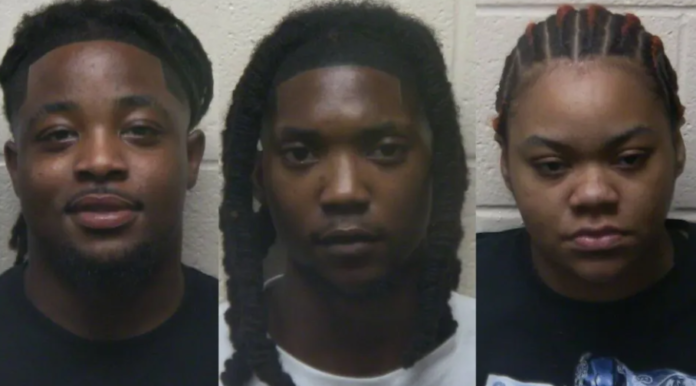 Left: Eu’Morrion Flowers, Middle: Brison Green, Right: Azaria Taylor (Covington Police Department)