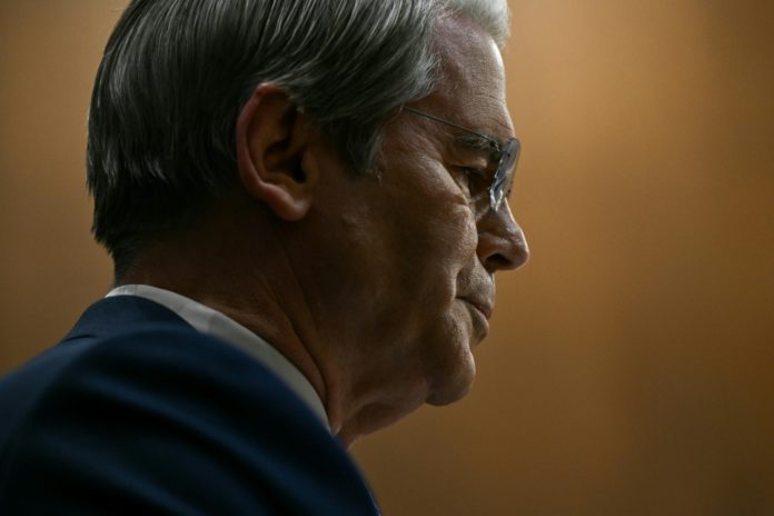 El secretario del Tesoro estadounidense, Scott Bessent, en Washington el 3 de junio de 2026. AFP