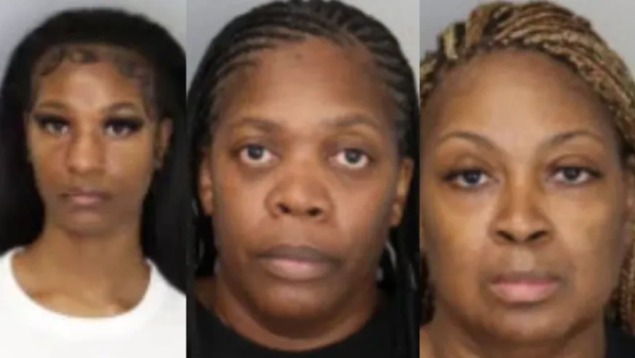 (Left to Right: Amilya Hardin, Sabrina Powe, and Tametria Norry) (SCSO)