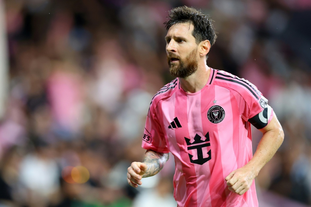 Lionel Messi durante el partido entre Inter Miami y San Diego FC en la MLS