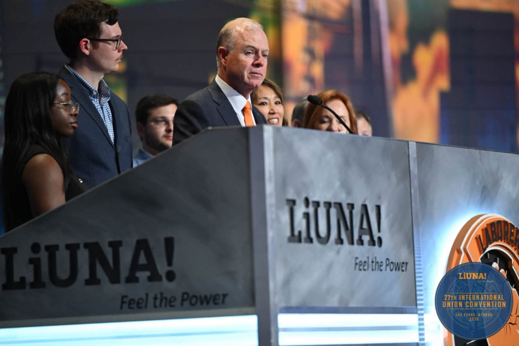 Steve Farner es reelegido vicepresidente y gerente regional de LIUNA