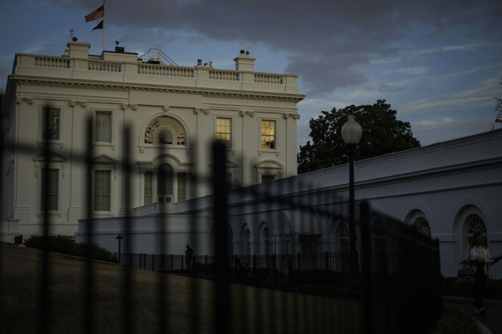 AFP La Casa Blanca, en Washington, en una imagen del 6 de noviembre de 2024