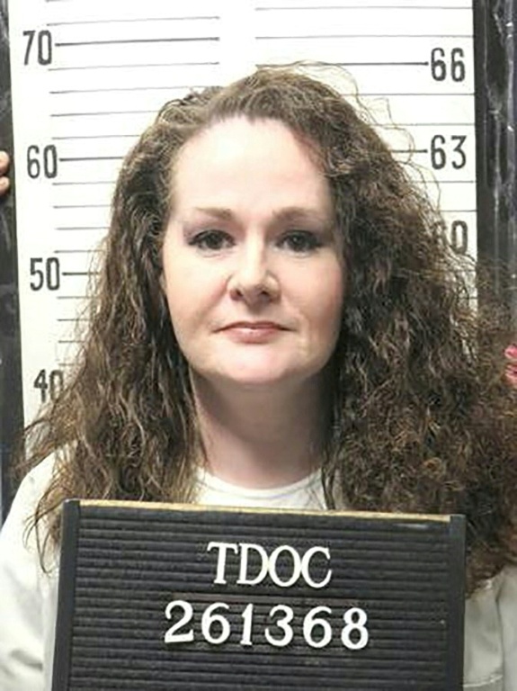 Christa Pike en una imagen del Departamento Correccional de Tennessee
