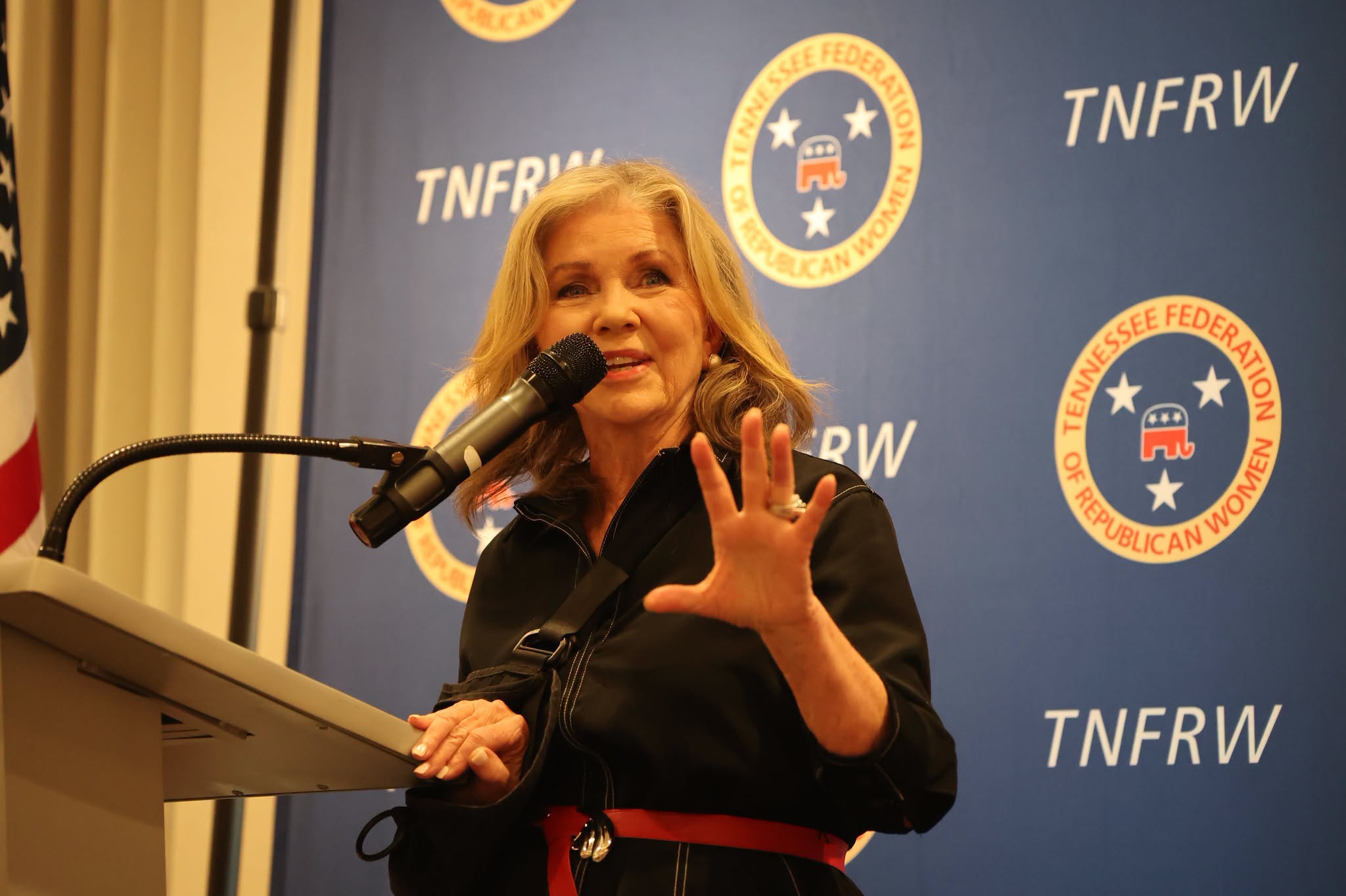 Marsha Blackburn, candidata republicana a la gobernación de Tennessee
